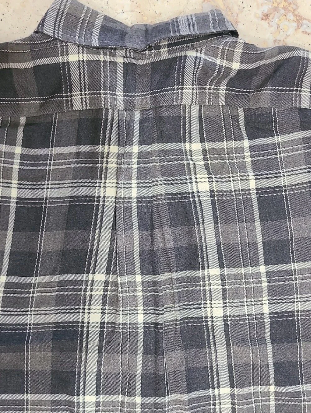 Polo by Ralph Lauren Gray Plaid Button-Down Shirt